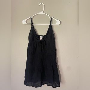 Xhilaration black coverup/ dress